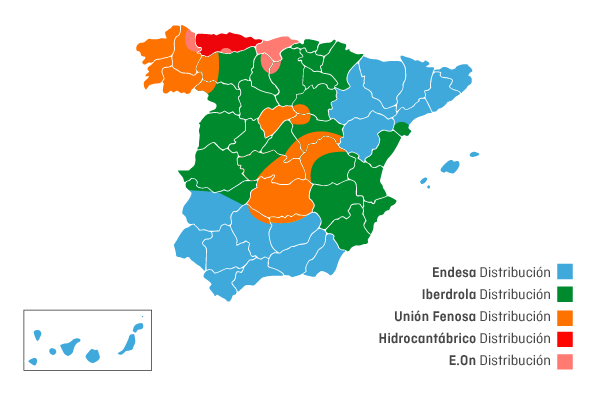 ¿Cuál es la distribuidora eléctrica de mi zona?