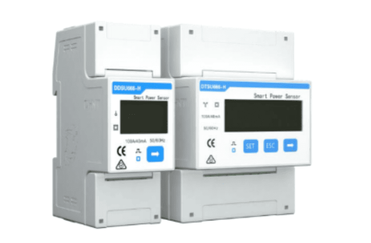 Sensors intel·ligents d'energia amb pantalla LCD i botons de control