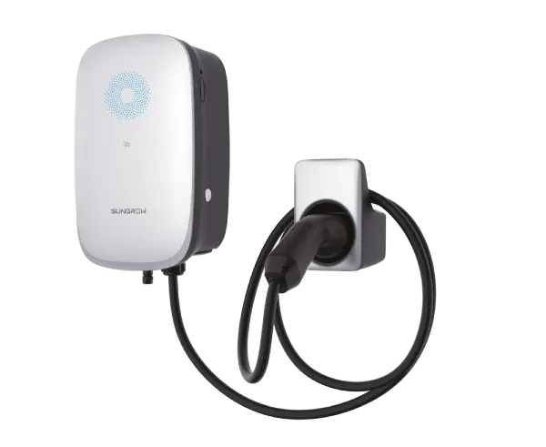 SUNGROW AC22E-01 three-phase electric car charger with type 2 connector
